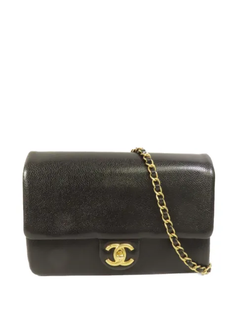 CHANEL Pre-Owned CC turn-lock chain shoulder bag