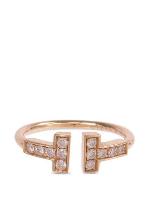 Tiffany & Co. Pre-Owned anillo T Diamond Wire