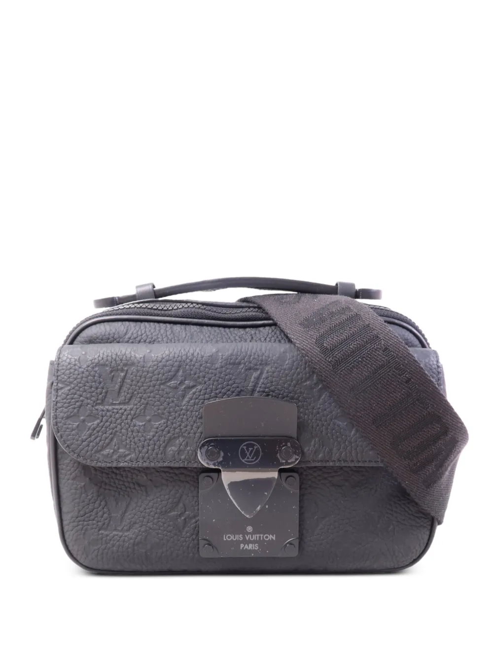 Louis Vuitton Pre-Owned S Lock Messenger - Nero
