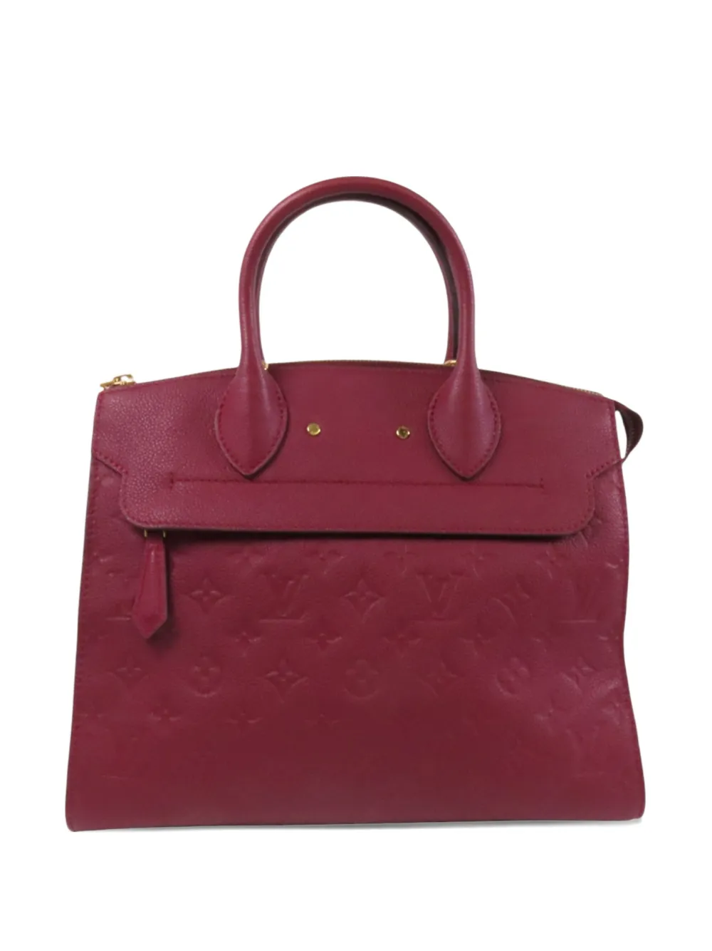 Louis Vuitton Pre-Owned MM Pont Neuf Monogram Empreinte handbag - Rosso