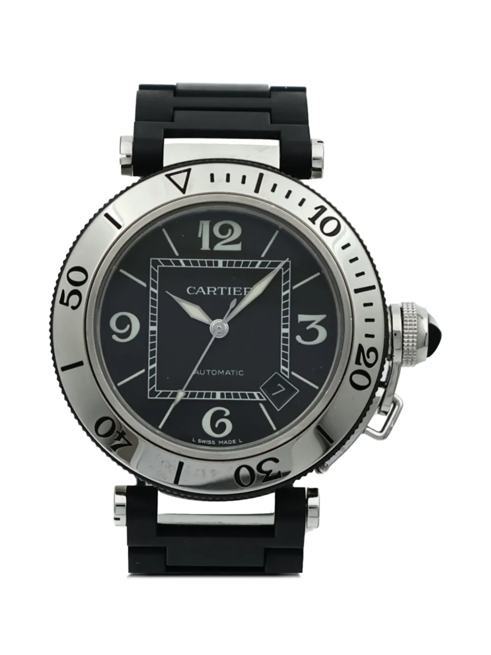 Cartier Pasha Seatimer 40mm watch - Nero