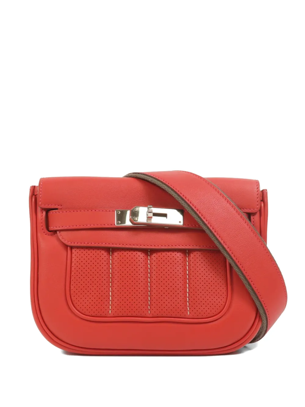 Hermès Pre-Owned mini Berline shoulder bag - Rosso