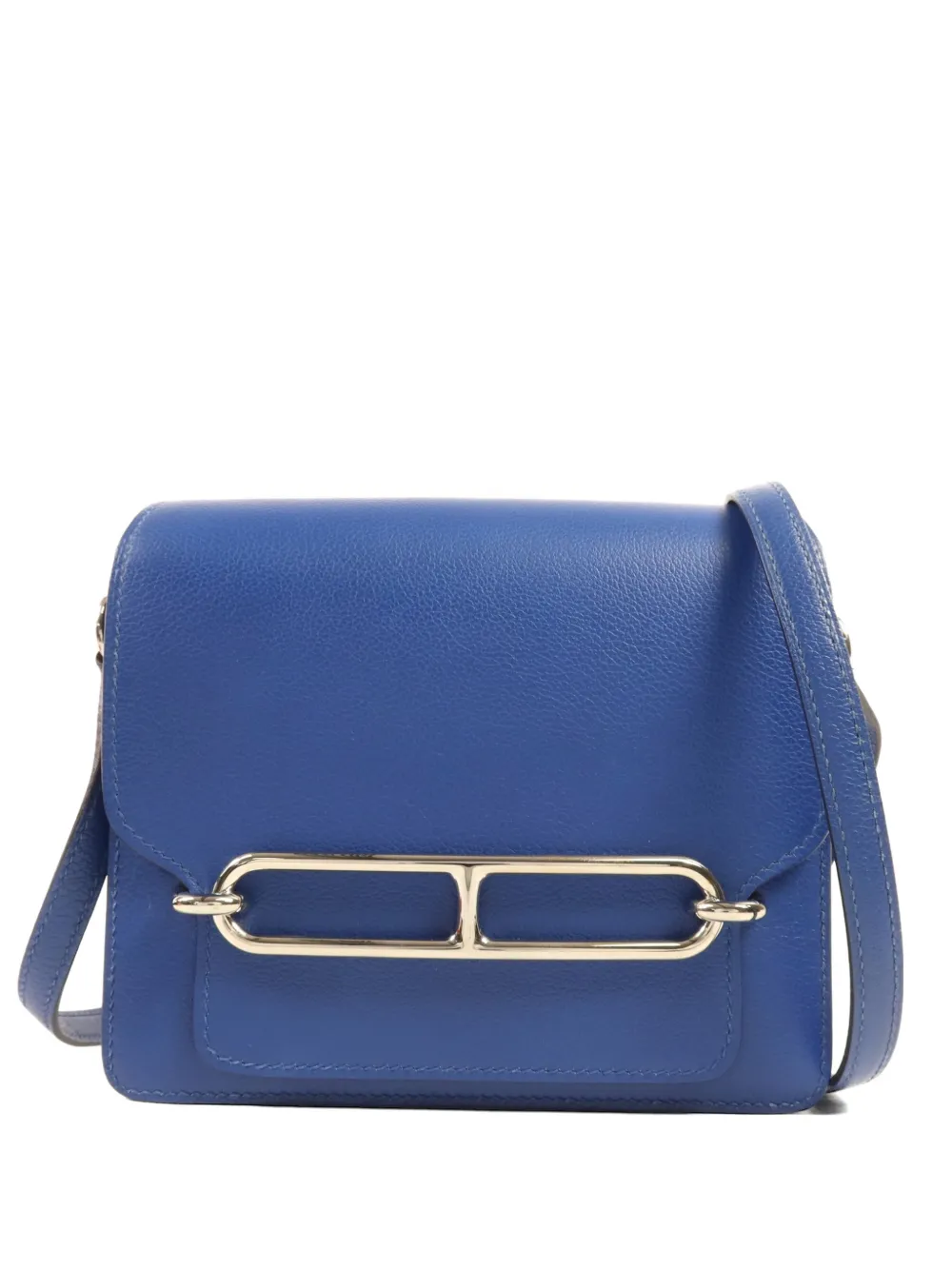 Hermès Pre-Owned 2021 mini Roulis crossbody bag - Blau