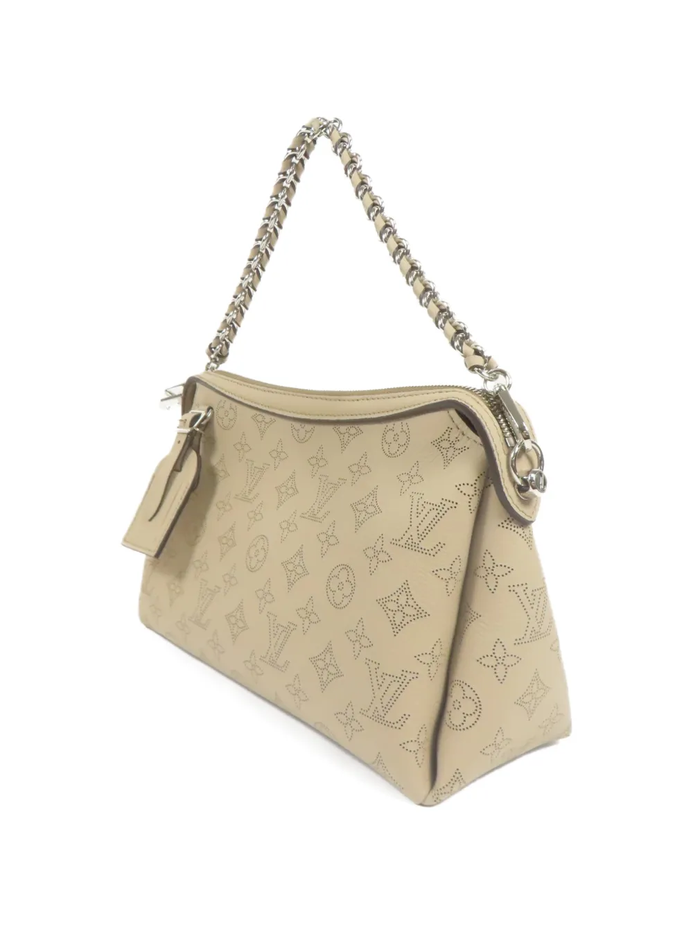 Louis Vuitton Pre-Owned PM Mahina Hand It All shoulder bag - Nude