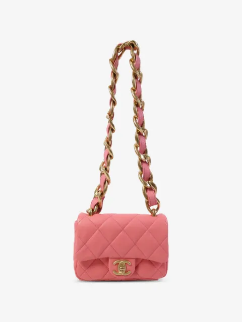 CHANEL Pre-Owned mini Matelasse CC turn-lock shoulder bag