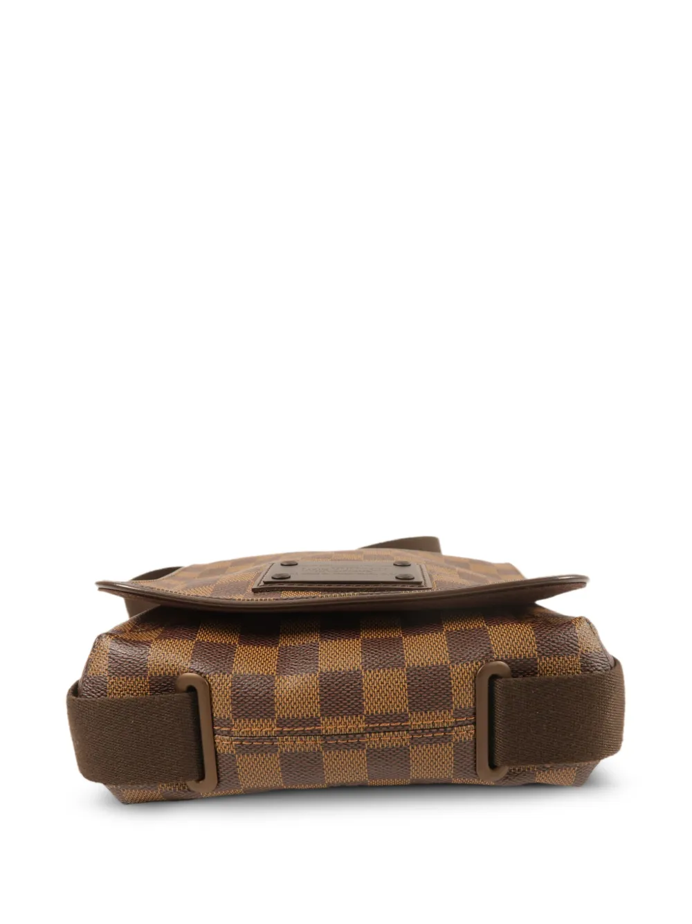 Louis Vuitton Pre-owned PM Brooklyn Messenger Bag in Brown, view 4