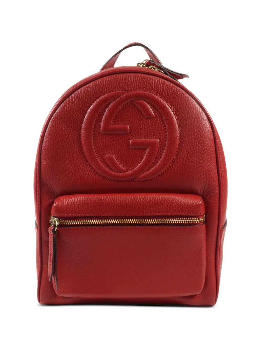 Gucci Pre-Owned GG embossed backpack - Rosso