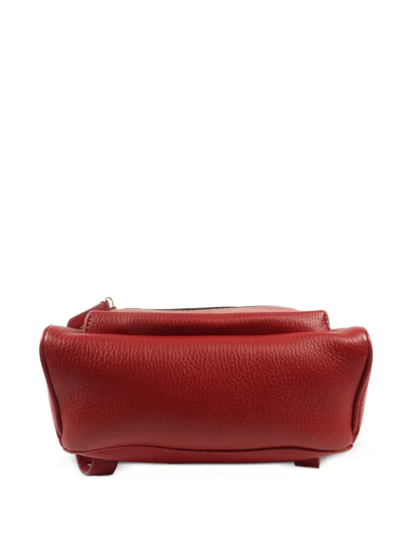Gucci Pre-Owned GG Embossed Backpack | Red | FARFETCH ID display picture 2