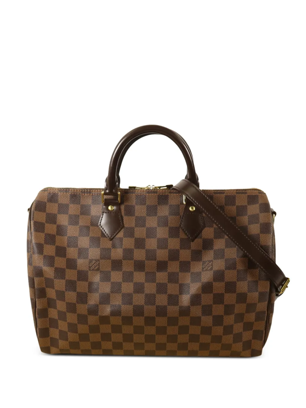 Louis Vuitton Pre-Owned Damier Speedy Bandoulière handbag - Braun