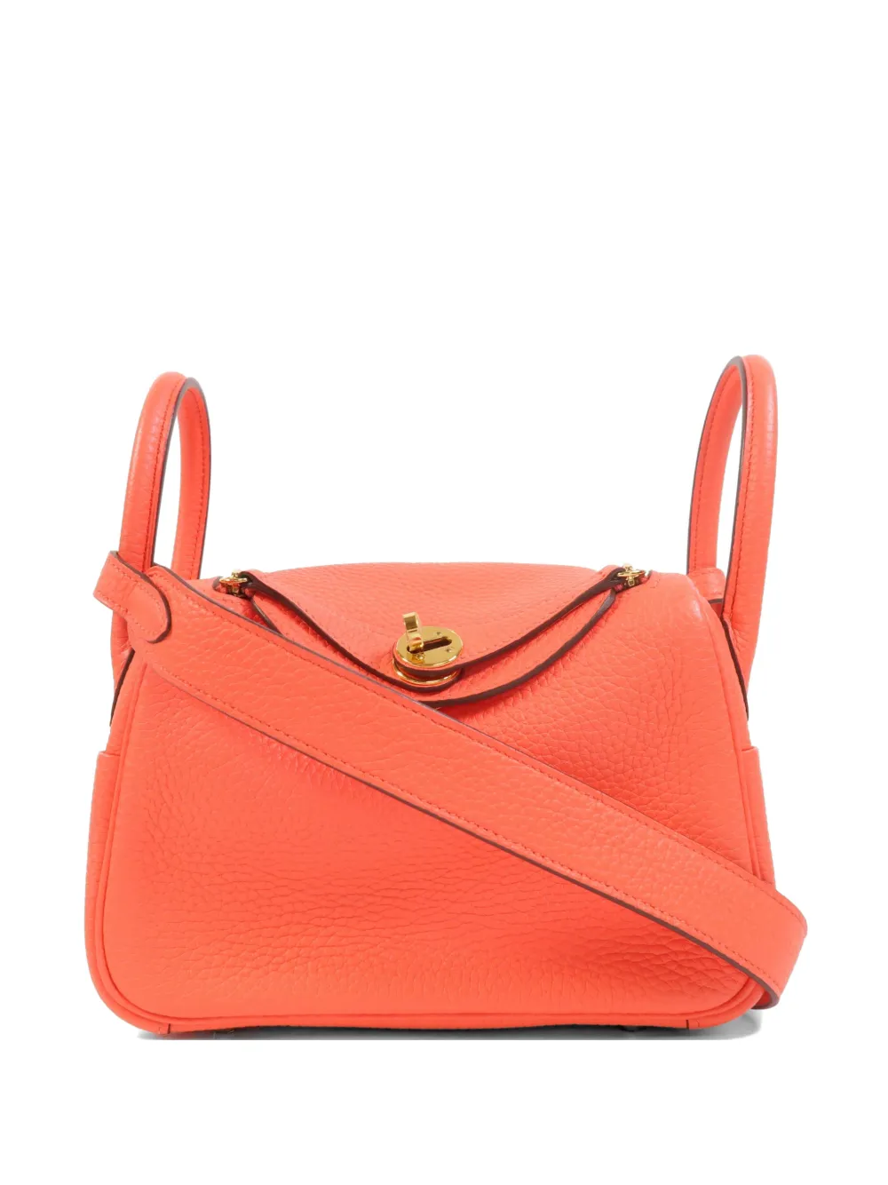 Hermès Pre-Owned mini Lindy tote bag - Arancione