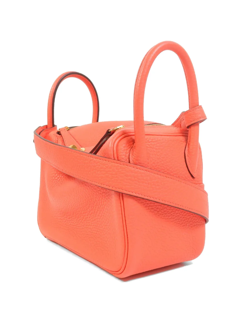 Hermès Pre-Owned Kleine Lindy shopper Oranje