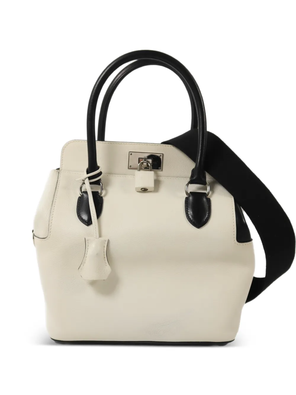 Hermès Pre-Owned Toolbox 20 two-way handbag - Bianco