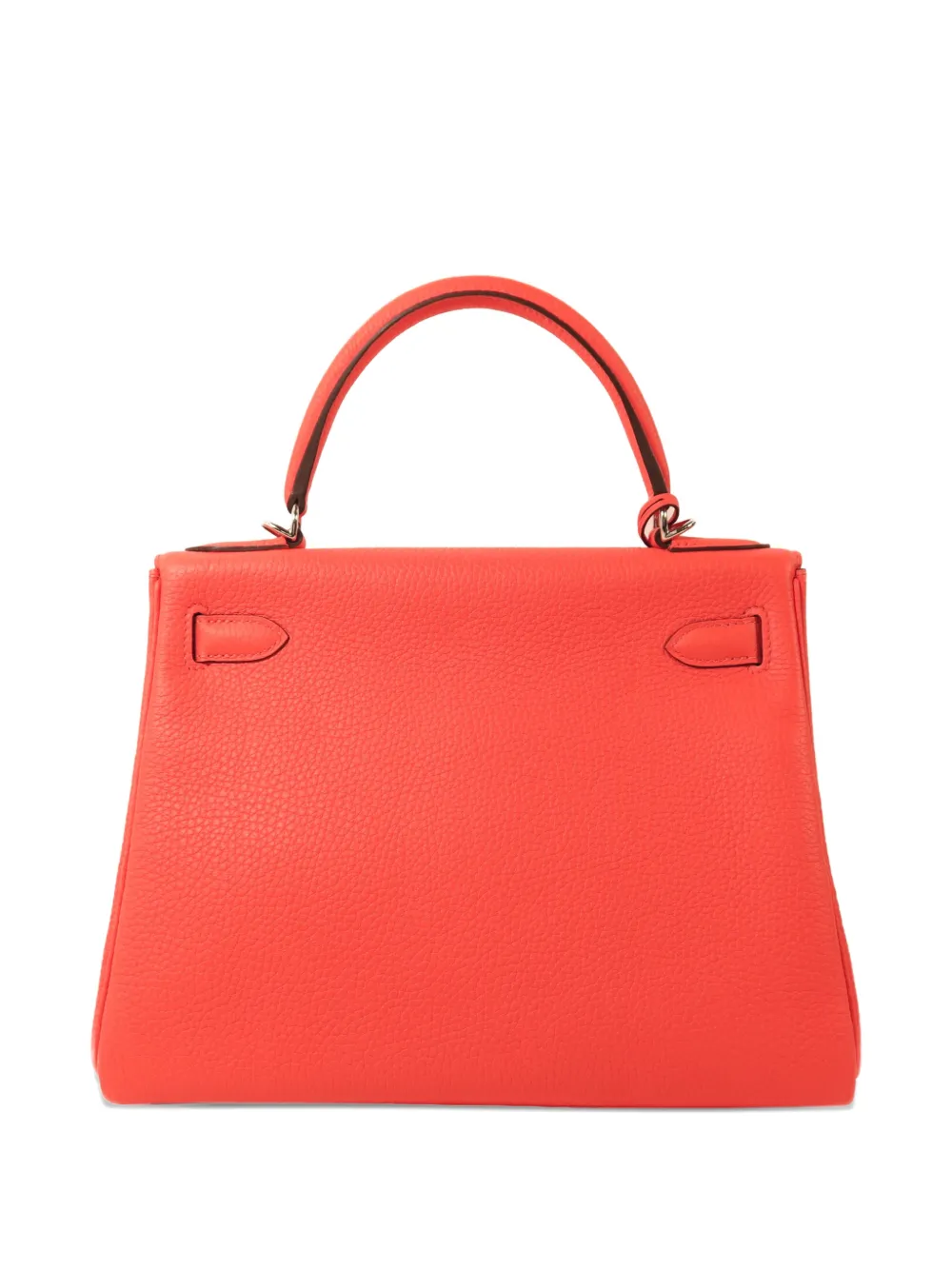 Hermès Pre-Owned 28 Kelly Taurillon Clemence-leather tote bag - Rosso