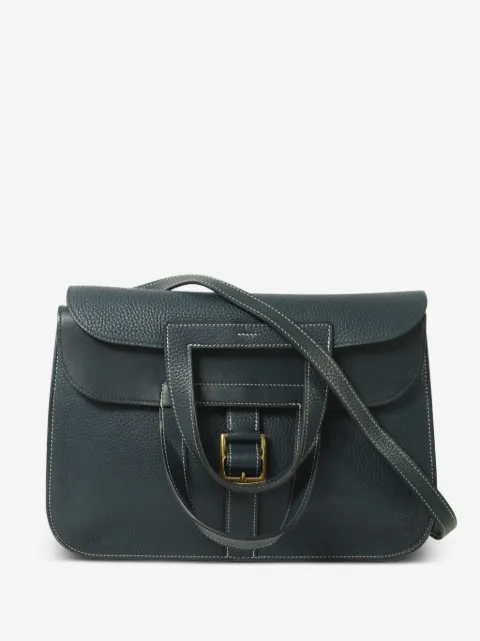 Hermès Pre-Owned bolsa de hombro 31 Halzan de piel Clemence