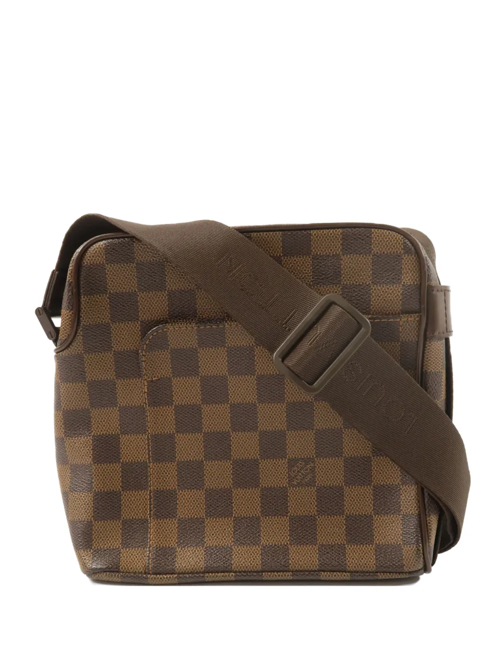 Louis Vuitton Pre-Owned PM Olav Damier Ebene crossbody bag - Marrone