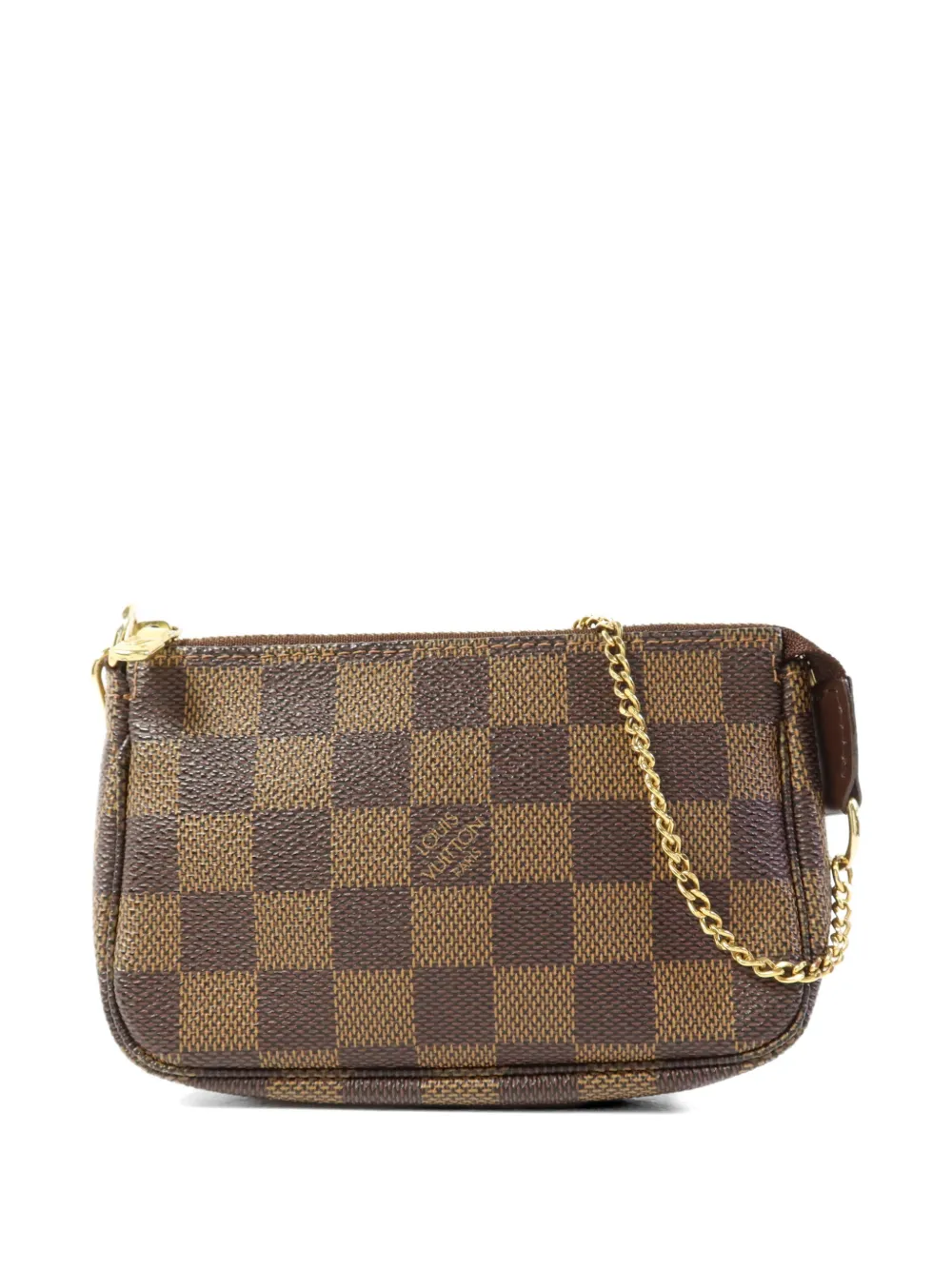 Louis Vuitton Pre-Owned mini Pochette shoulder bag - Marrone