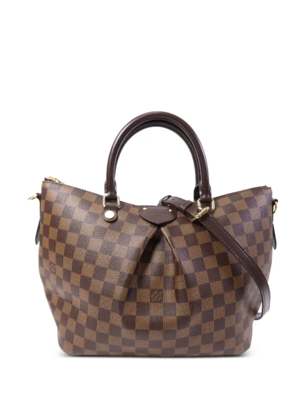 Louis Vuitton Pre-owned MM Siena Two-way Handbag in Brown