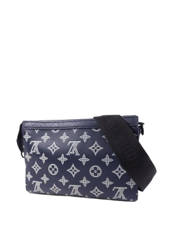 Louis Vuitton Pre-Owned Gaston Wearable Wallet Monogram Shadow
