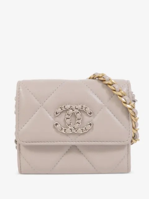 CHANEL Pre-Owned mini Chanel 19 shoulder bag