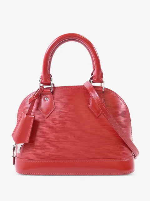 Louis Vuitton Pre-Owned Epi Alma BB leather tote bag