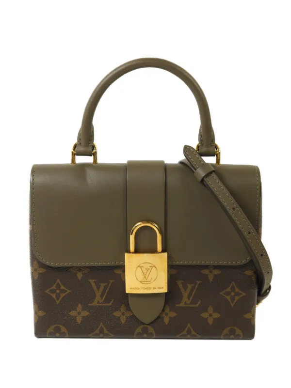 Louis Vuitton Pre-owned BB Locky Monogram Shoulder Bag in Brown
