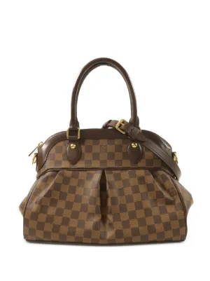 Louis Vuitton Pre-Owned ブレラ ダミエ エベヌ ハンドバッグ