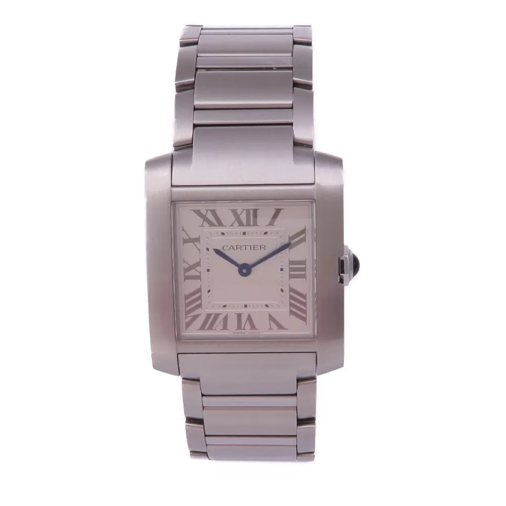 Cartier Tank Francaise 27mm watch - Argento