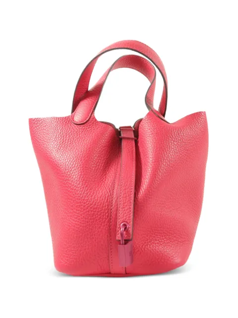 Hermès Pre-Owned PM Picotin Lock leather tote bag