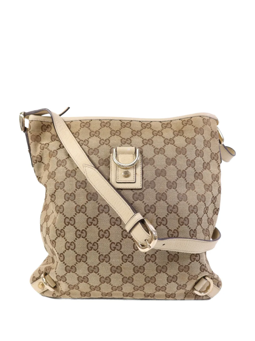 Gucci Pre-Owned GG Canvas shoulder bag - Toni neutri