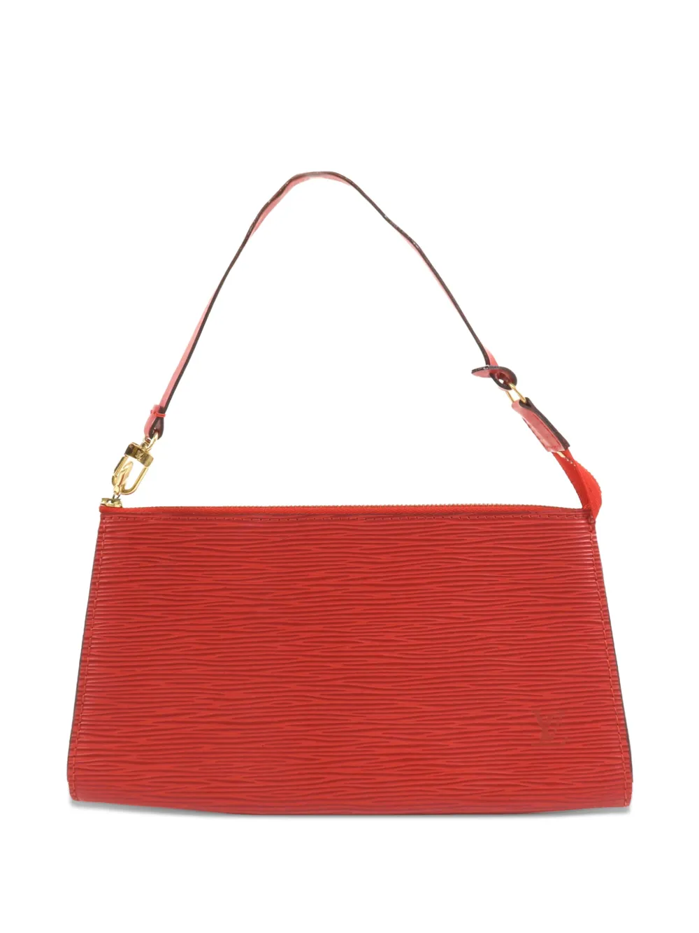 Louis Vuitton Pre-Owned detachable-strap leather bag - Rosso