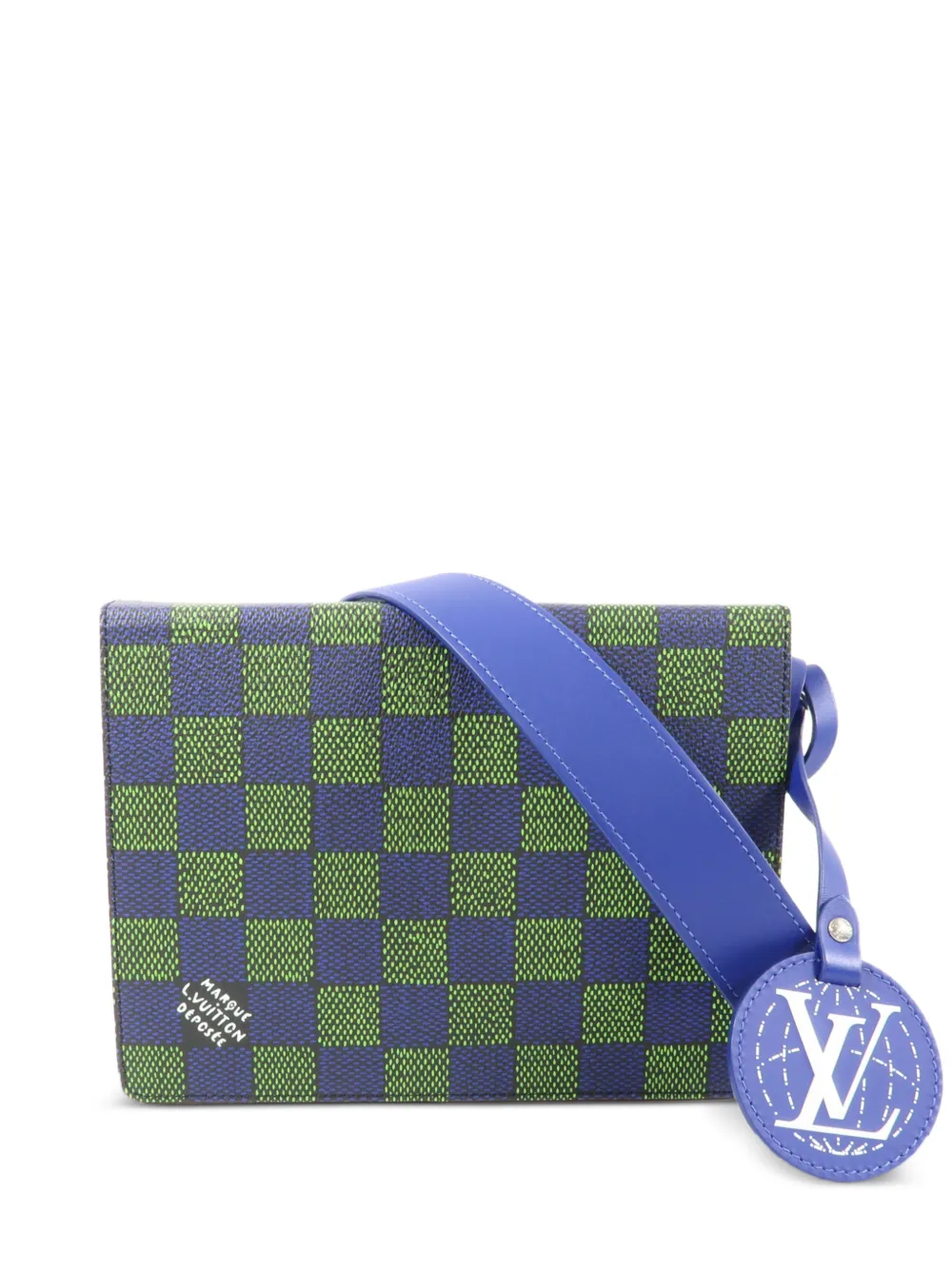 Louis Vuitton Pre-Owned Damier Book shoulder bag - Blu