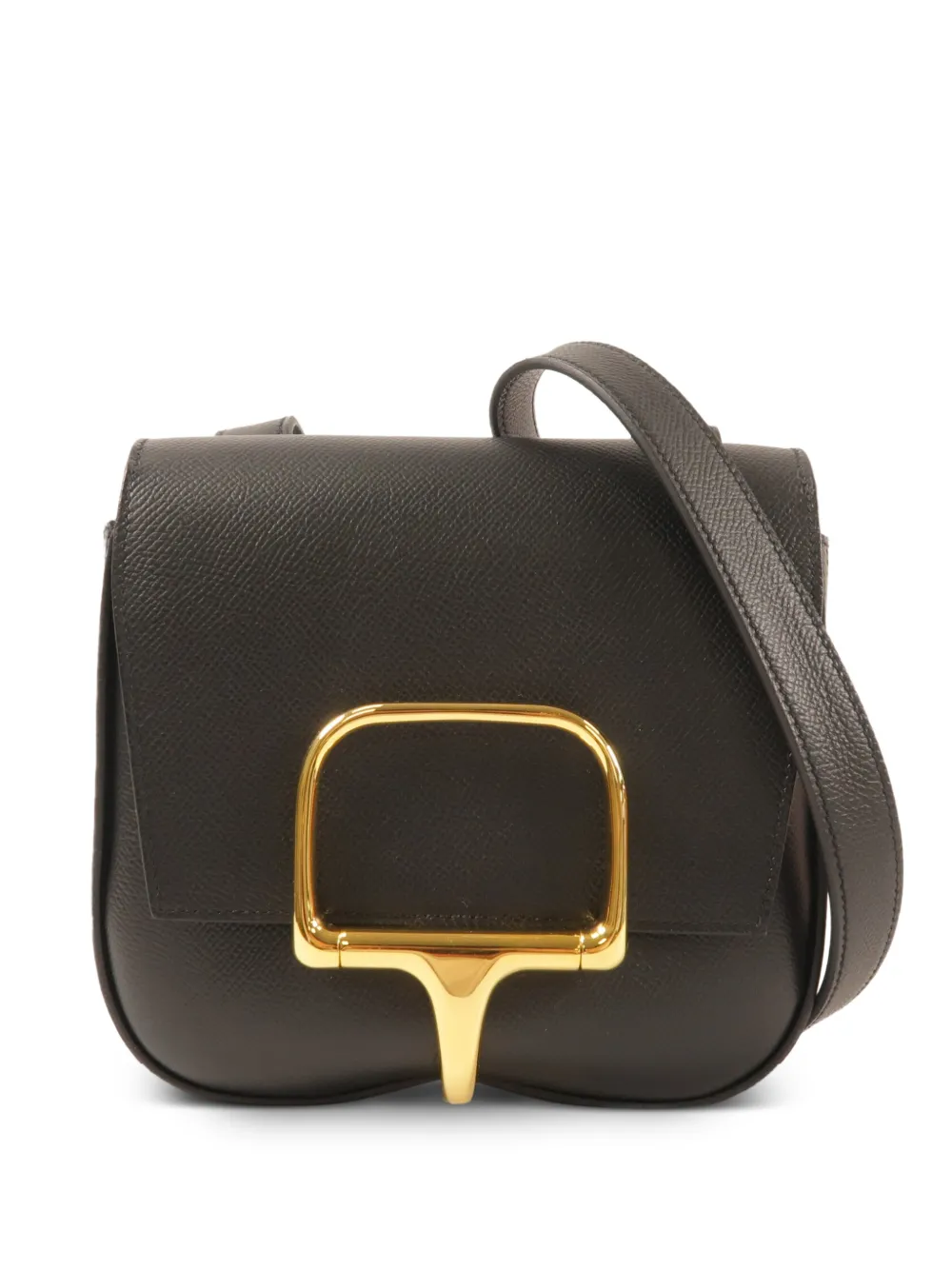 Hermès Pre-Owned 2022 Della Epsom cross body bag - Nero