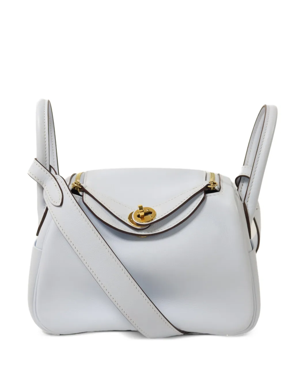 Hermès Pre-Owned 2021 mini Lindy tote bag - Blu