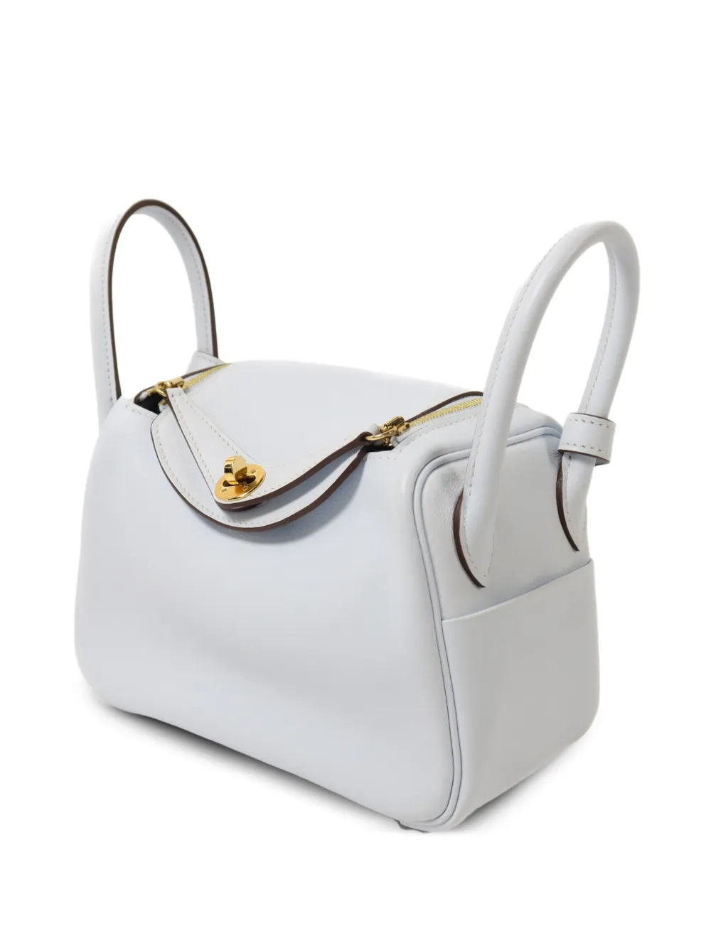 Hermès Pre-Owned 2021 Lindy mini-shopper Blauw