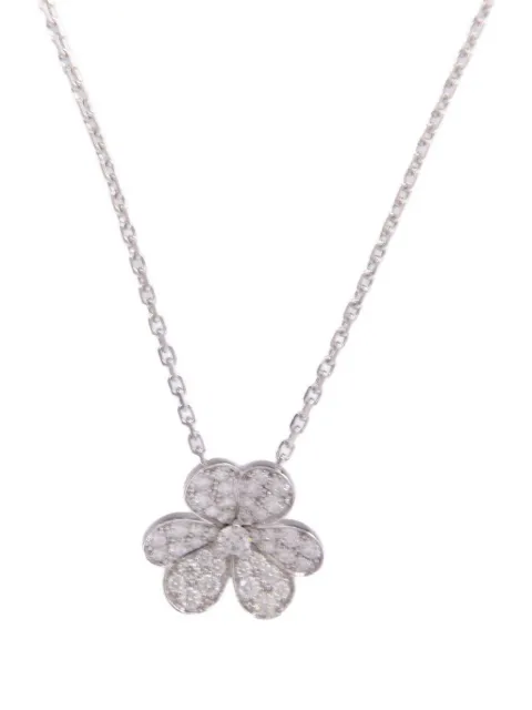 Van Cleef & Arpels Pre-Owned small Frivole diamond necklace