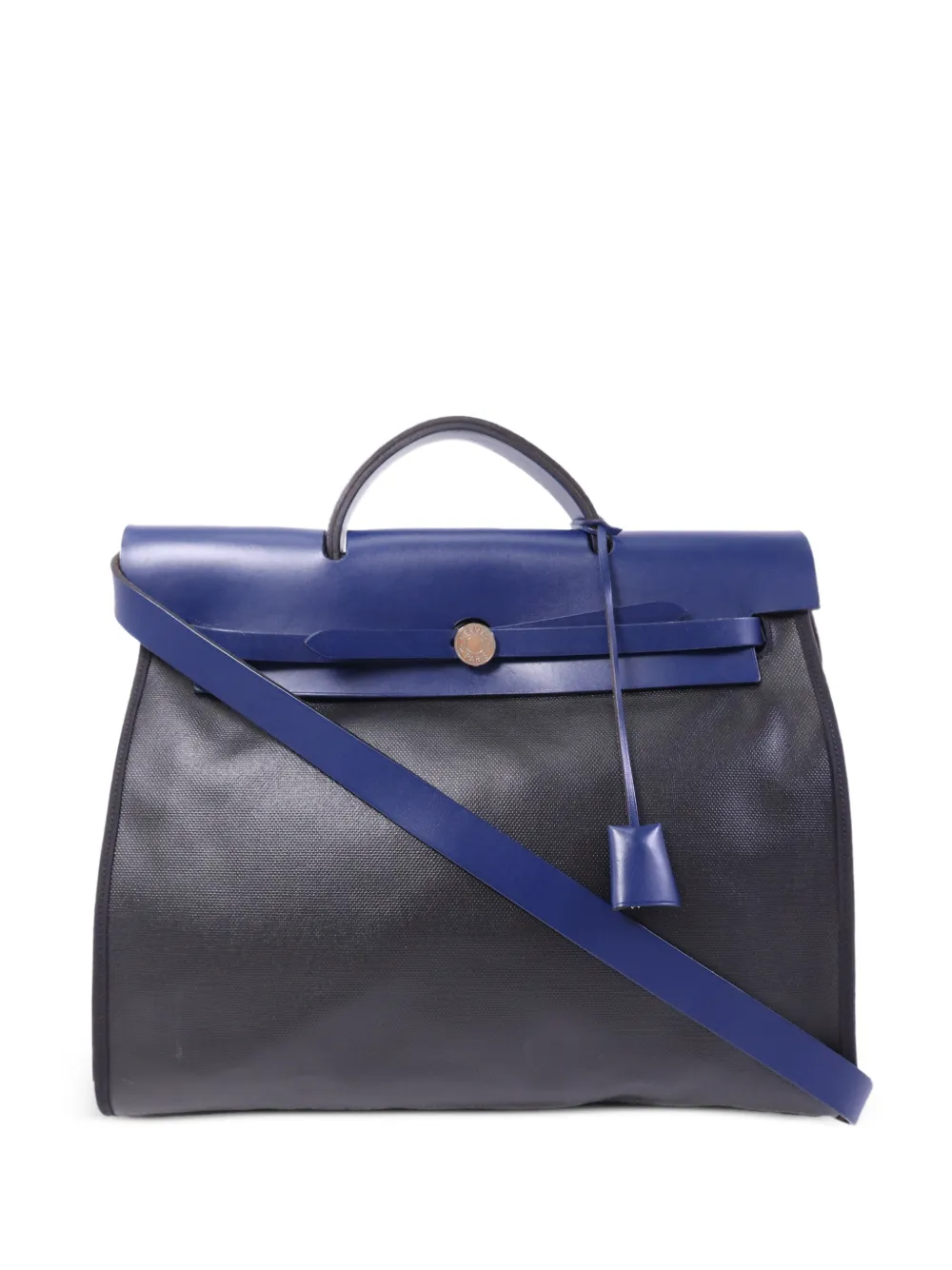 Hermès Pre-Owned leather tote bag - Nero