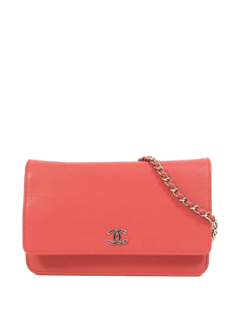 CHANEL Pre-Owned CC Wallet On Chain cross body bag