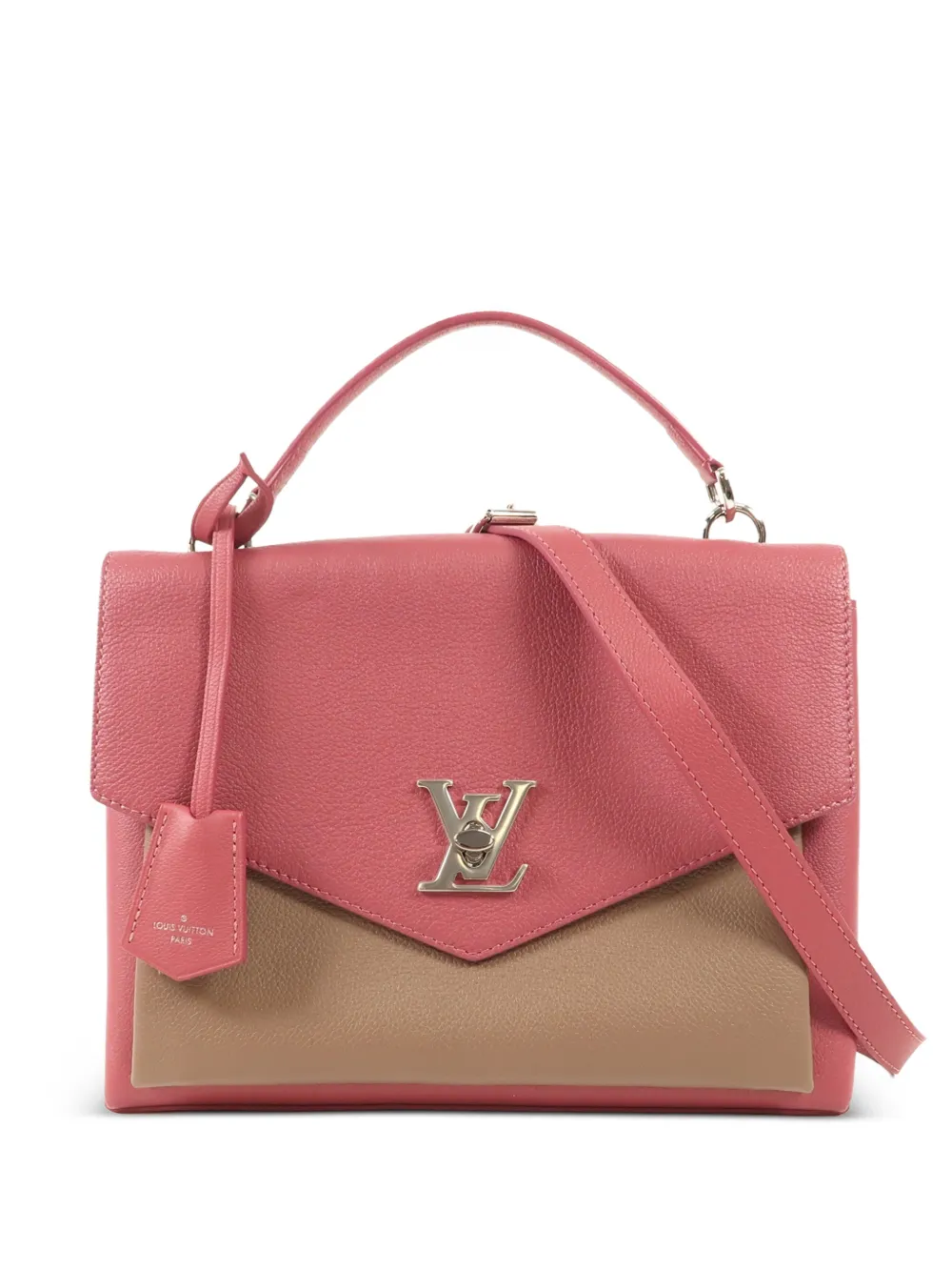Louis Vuitton Pre-Owned My LockMe 2 Way saddle bag - Rosa
