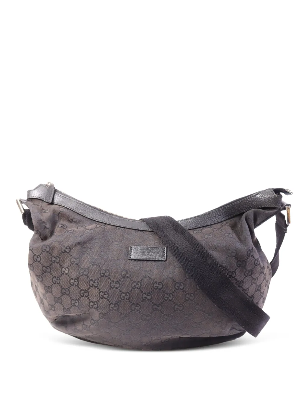 Gucci Pre-Owned GG canvas shoulder bag - Grigio