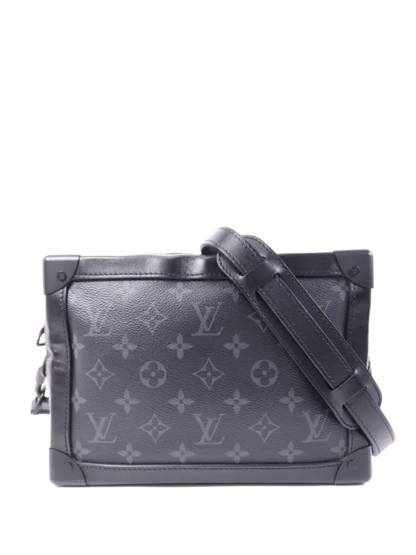 Louis Vuitton Pre-owned Soft Trunk Shoulder Bag in Black