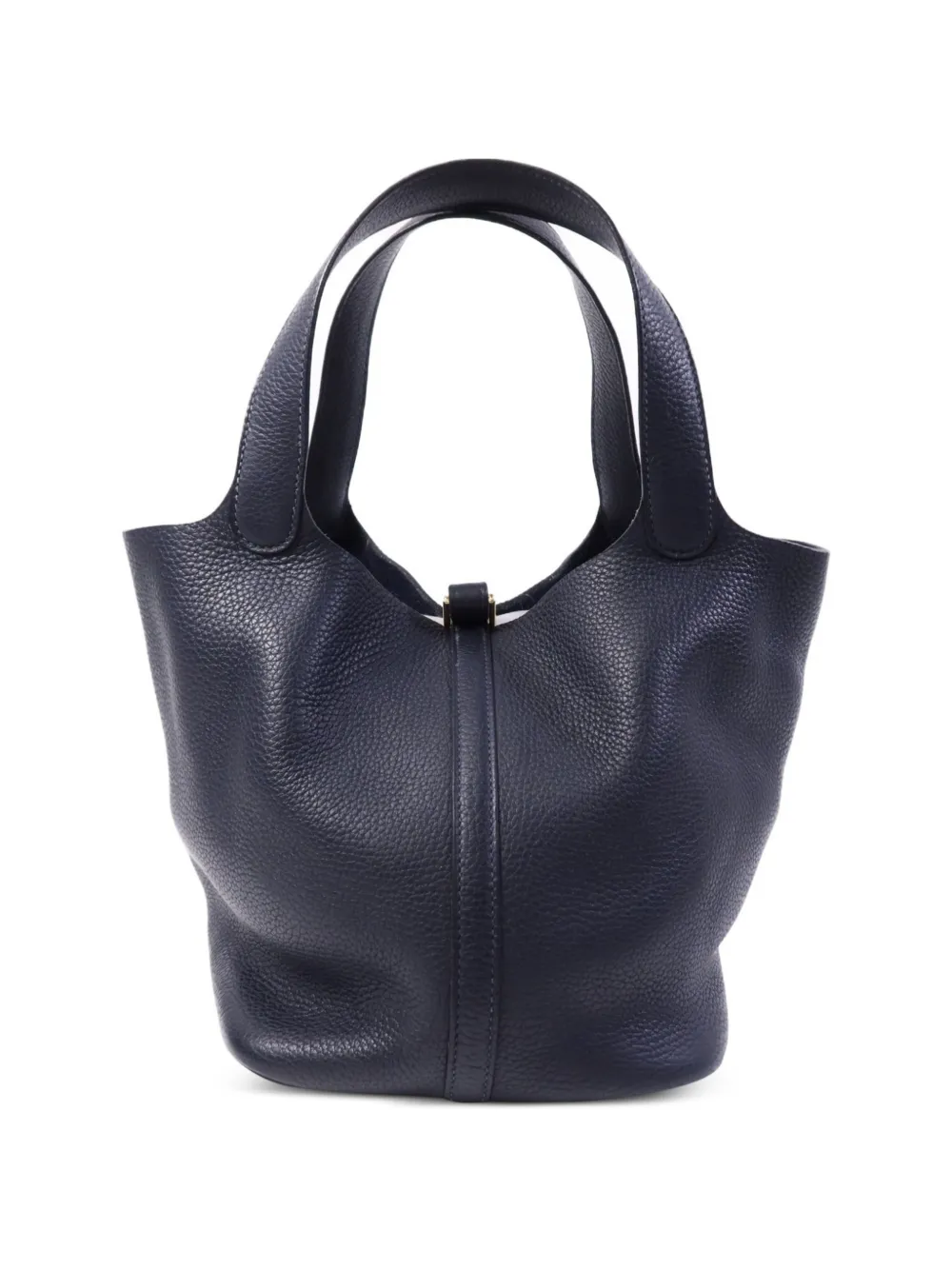 Hermès Pre-Owned MM Picotin bucket bag - Blu