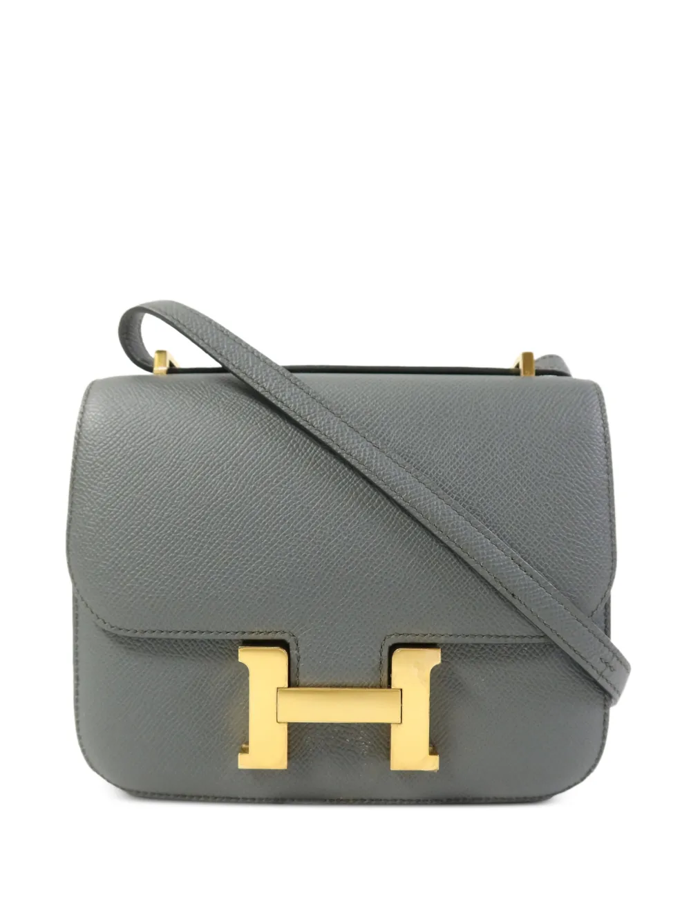 Hermès Pre-Owned mini Constance shoulder bag - Grigio
