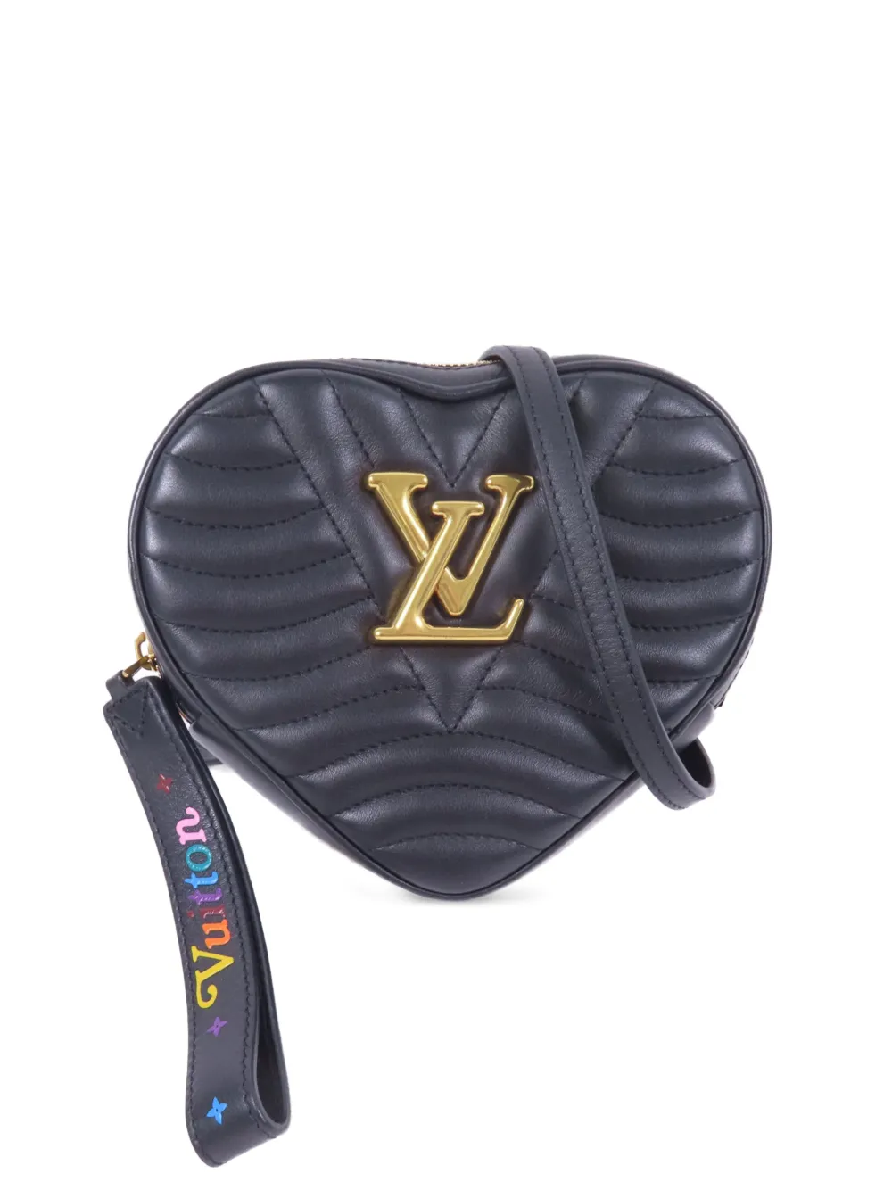 Louis Vuitton Pre-Owned New Wave Heart shoulder bag - Schwarz