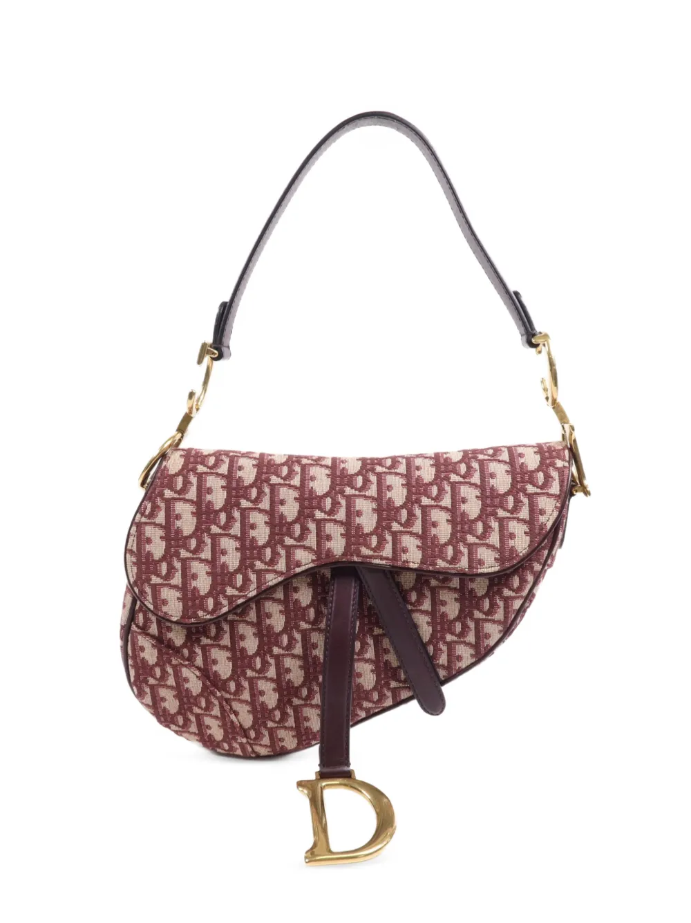 Christian Dior Pre-Owned mini Saddle shoulder bag - Red