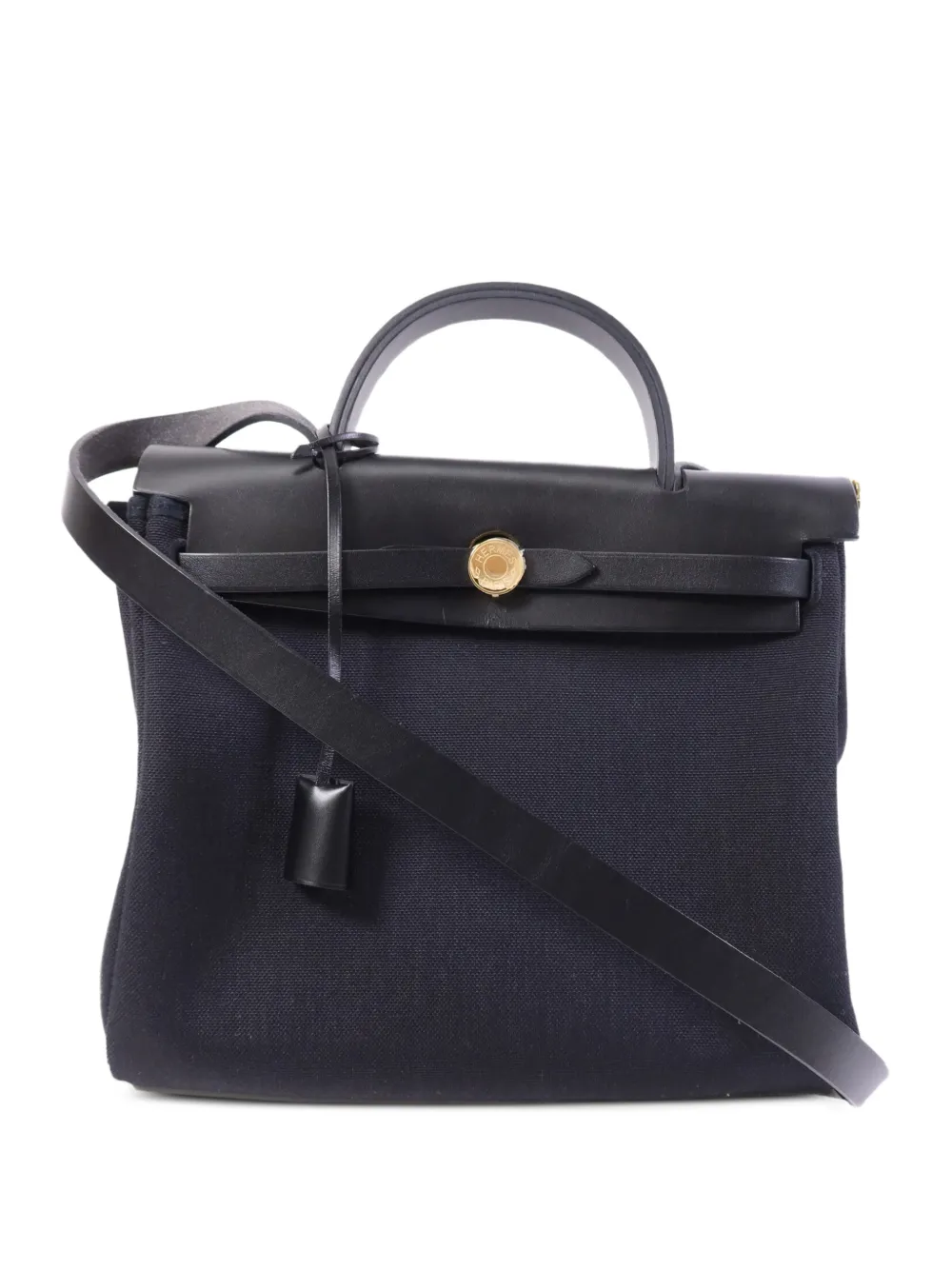 Hermès Pre-Owned 31 Herbag Zip shoulder bag - Nero