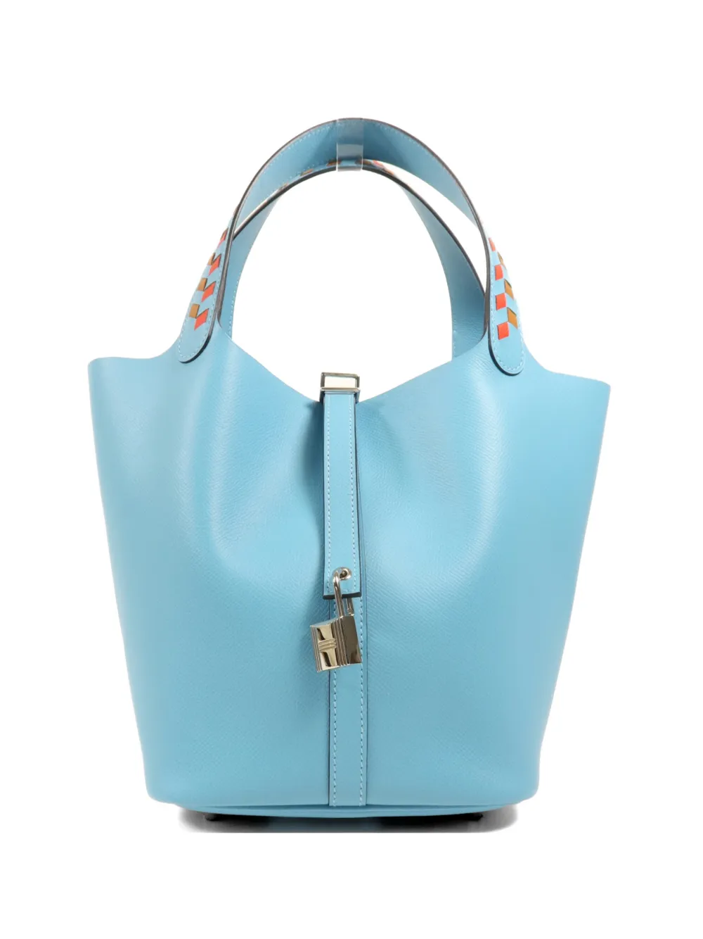 Hermès Pre-Owned Picotin MM epsom leather tote bag - Blu