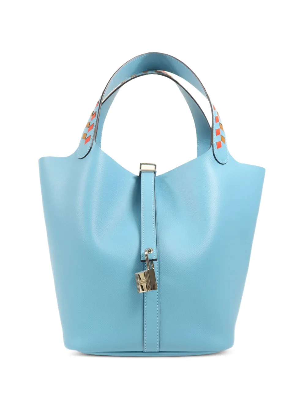 Hermès Pre-Owned Picotin MM epsom leather tote bag - Blu