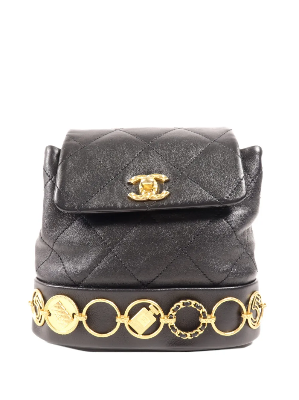 CHANEL Pre-Owned CC turn-lock backpack - Nero