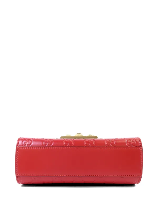Gucci Pre-Owned パドロック GG ショルダーバッグ | レッド | FARFETCH JP