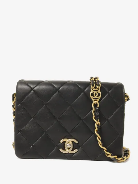 CHANEL Pre-Owned CC turn-lock quilted shoulder bag